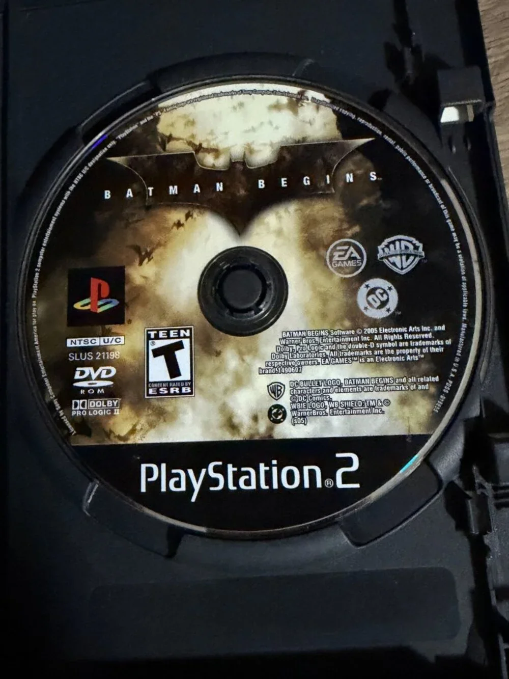 PS2 Batman Begins